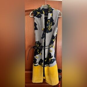 Women’s long wool vest